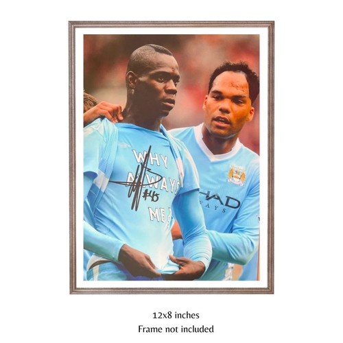 Mario balotelli foto firmata - mario,