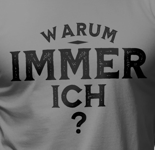 Shirt uomo perché sempre io - uomo,